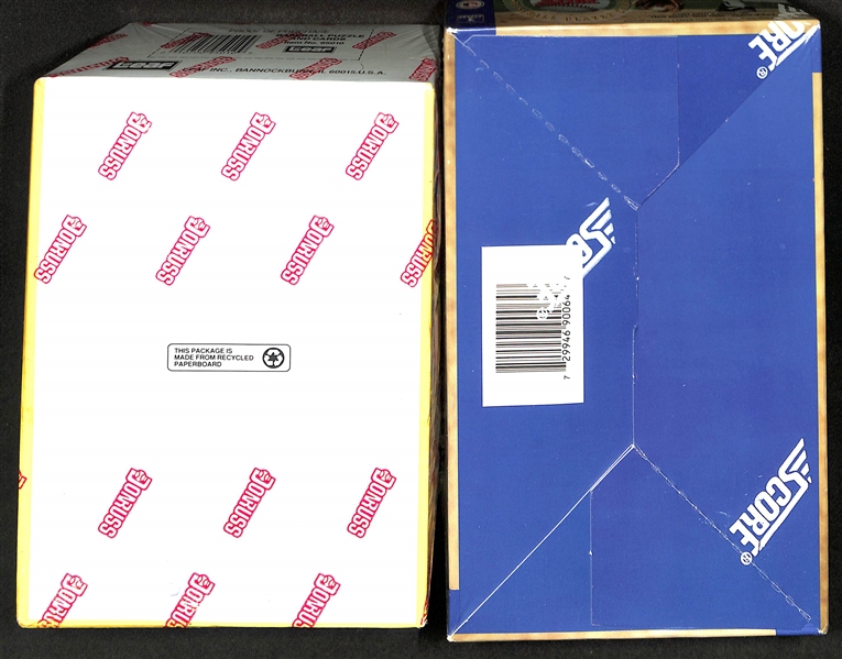 Lot of (5) Sealed Baseball Wax Boxes w. a 1993 Score Select Baseball